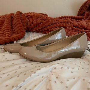 Nude Wedges Size 8.5